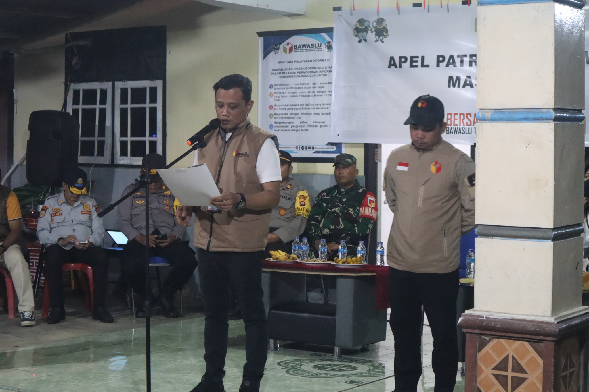 Jelang Pencoblosan Pilkada Serentak, Bawaslu Gorontalo Utara Gelar Apel Siaga Pengawasan Minggu Tenang