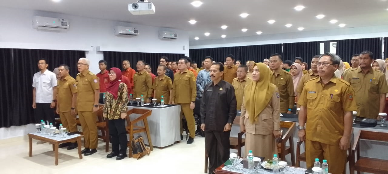 Sekda Gorut Menghadiri Rakor UKPBJ Provinsi Gorontalo Tahun 2024