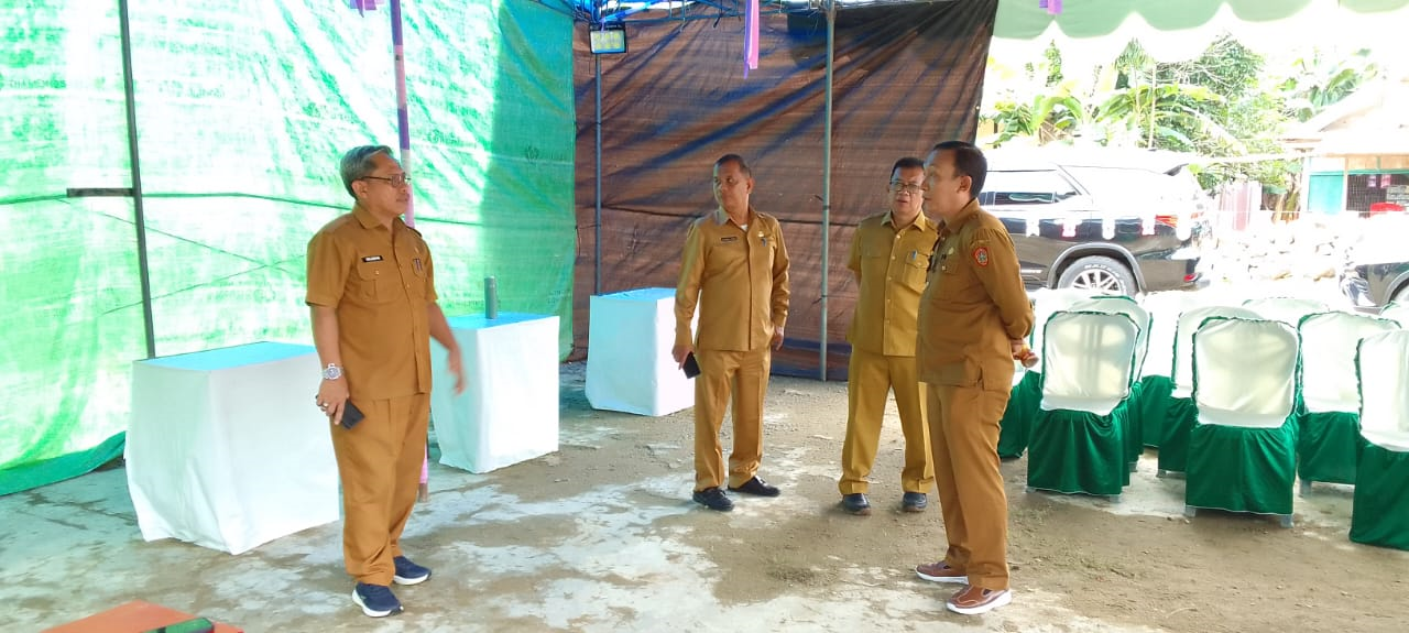 Tim II Pemkab Gorut Monitoring Kesiapan Pemungutan Suara Pilkada Serentak di 5 Kecamatan