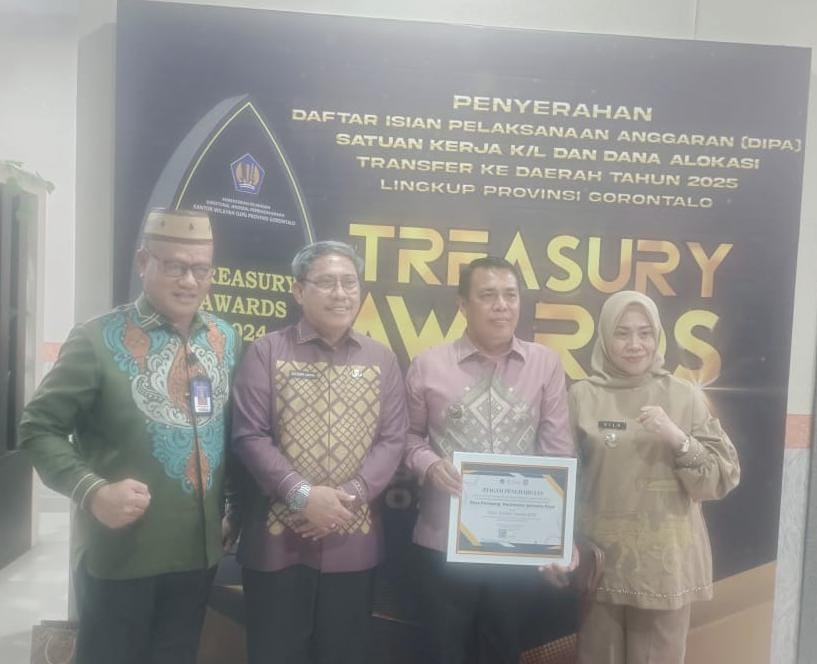 Desa Ketapang Kecamatan Gentuma Raya Terbaik 3 tingkat Provinsi Gorontalo Pengelolaan Dana Desa Tahun 2024