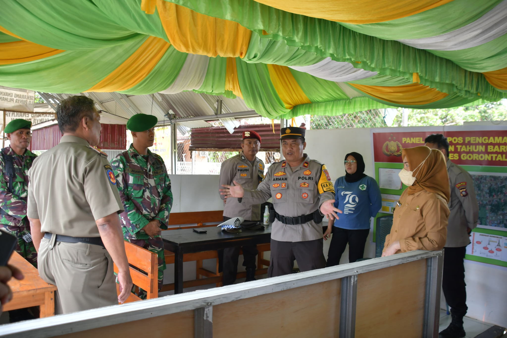 Jelang Pisah Sambut Tahun 2024-2025, Pemkab Gorut Lakukan Peninjauan Perbatasan Wilayah Gorontalo-Sulut