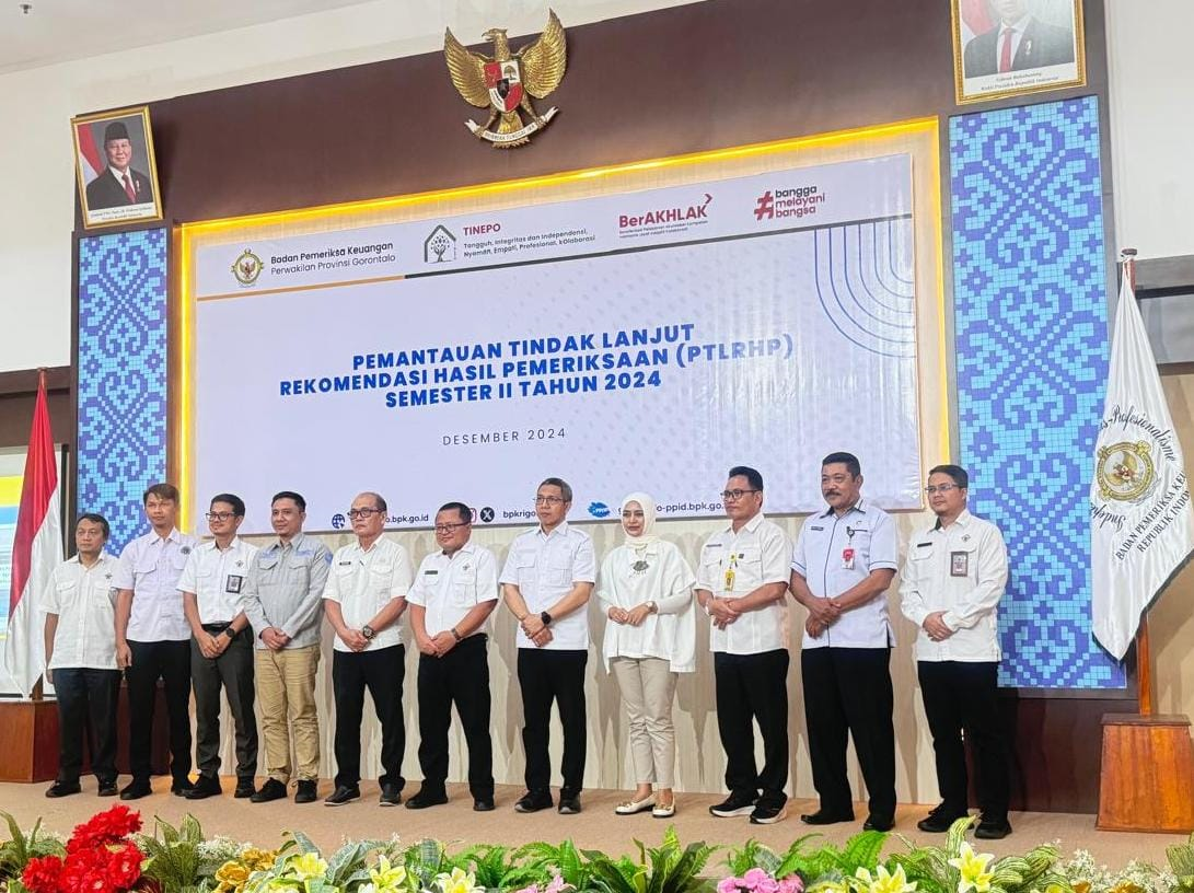 Usulkan TLRHP BPK-RI Terbanyak, Gorontalo Utara Diapresiasi Kepala BPK-RI Perwakilan Gorontalo