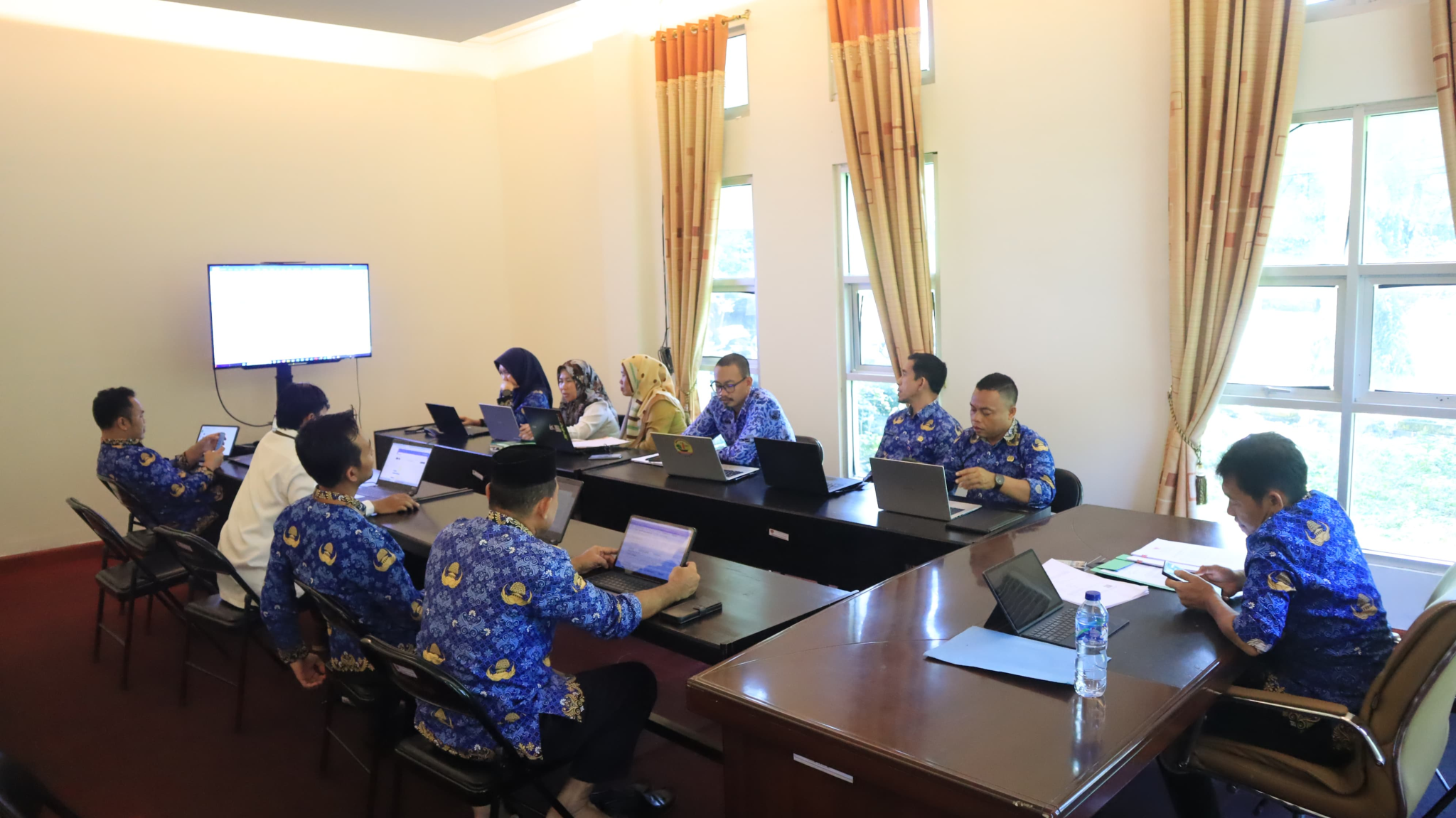 Rapat Persiapan Forum Satu Data Gorontalo Utara : Verifikasi dan Validasi Daftar Data Daerah