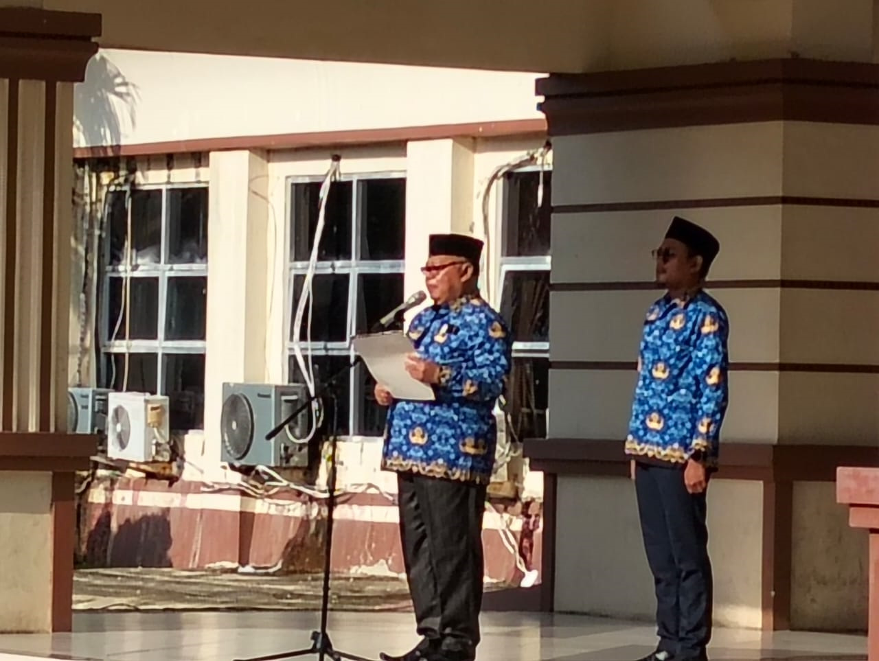 Pembina Apel Korpri Desember, Asisten I Setda Gorut Sampaikan soal Pengangkatan PPPK