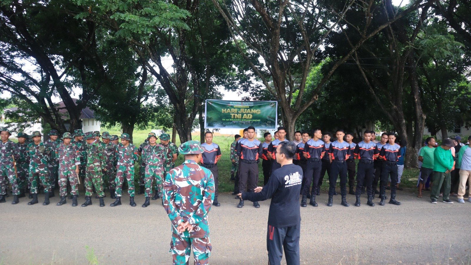Sambut Hari Juang TNI AD ke-79, Kodim 1314 dan Pemkab Gorut Berkolaborasi Dalam Kegiatan Karya Bakti