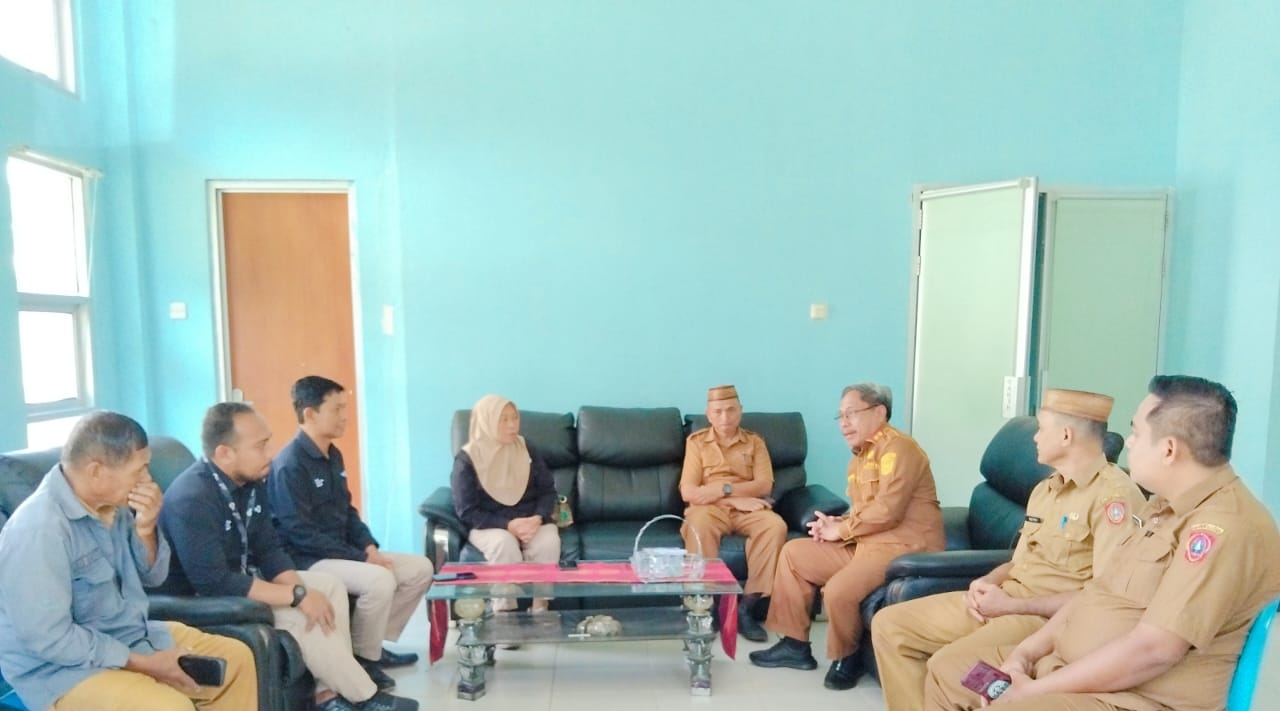 TVRI Gorontalo melakukan Audensi dengan Sekda Kabupaten Gorontalo Utara