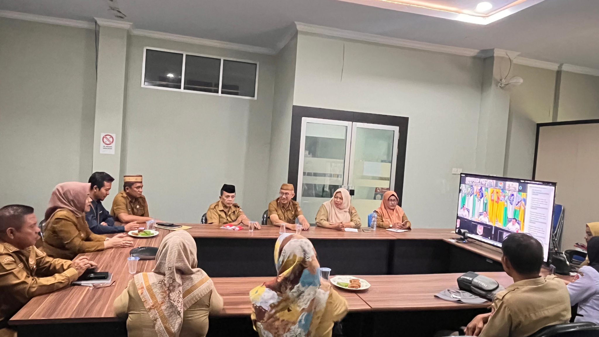 Pj Bupati Sila Botutihe Ikuti Rakor Inflasi Dipimpin Presiden Prabowo