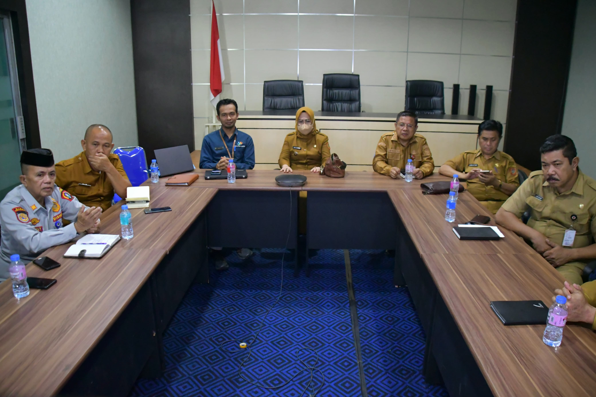 Pemkab Gorut Ikuti Rakor Pengendalian Inflasi