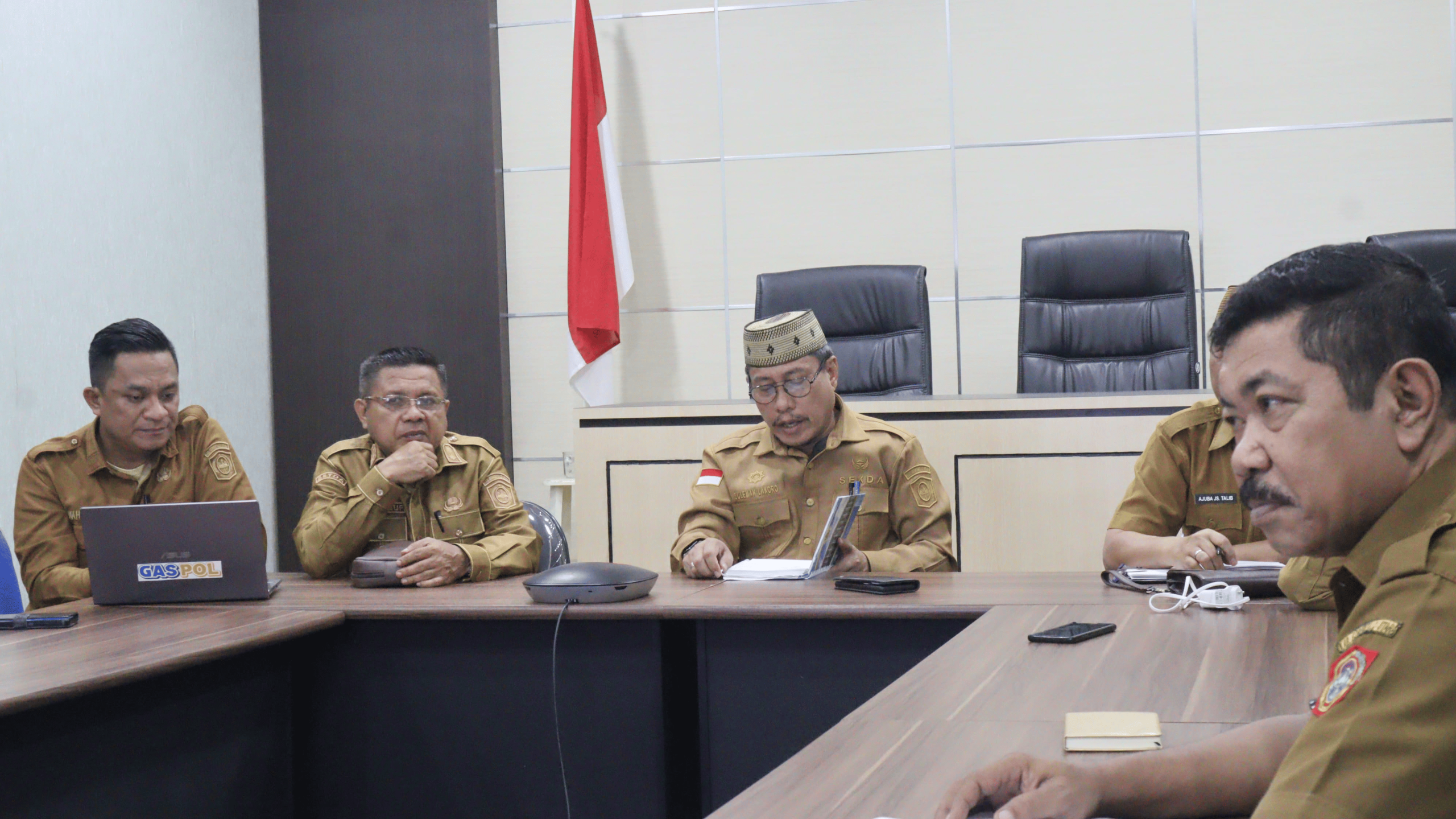 Pemerintah Kabupaten Gorontalo Utara kembali ikut Rakor Pengendalian Inflasi