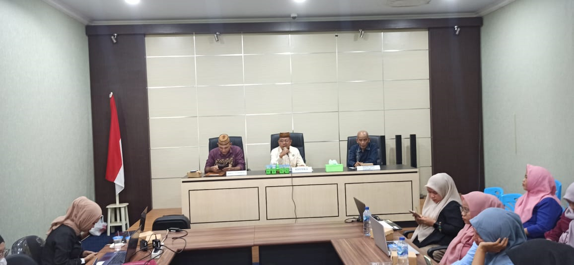 Asisten II Buka  Rapat Teknis Pengumpulan Data Sektoral