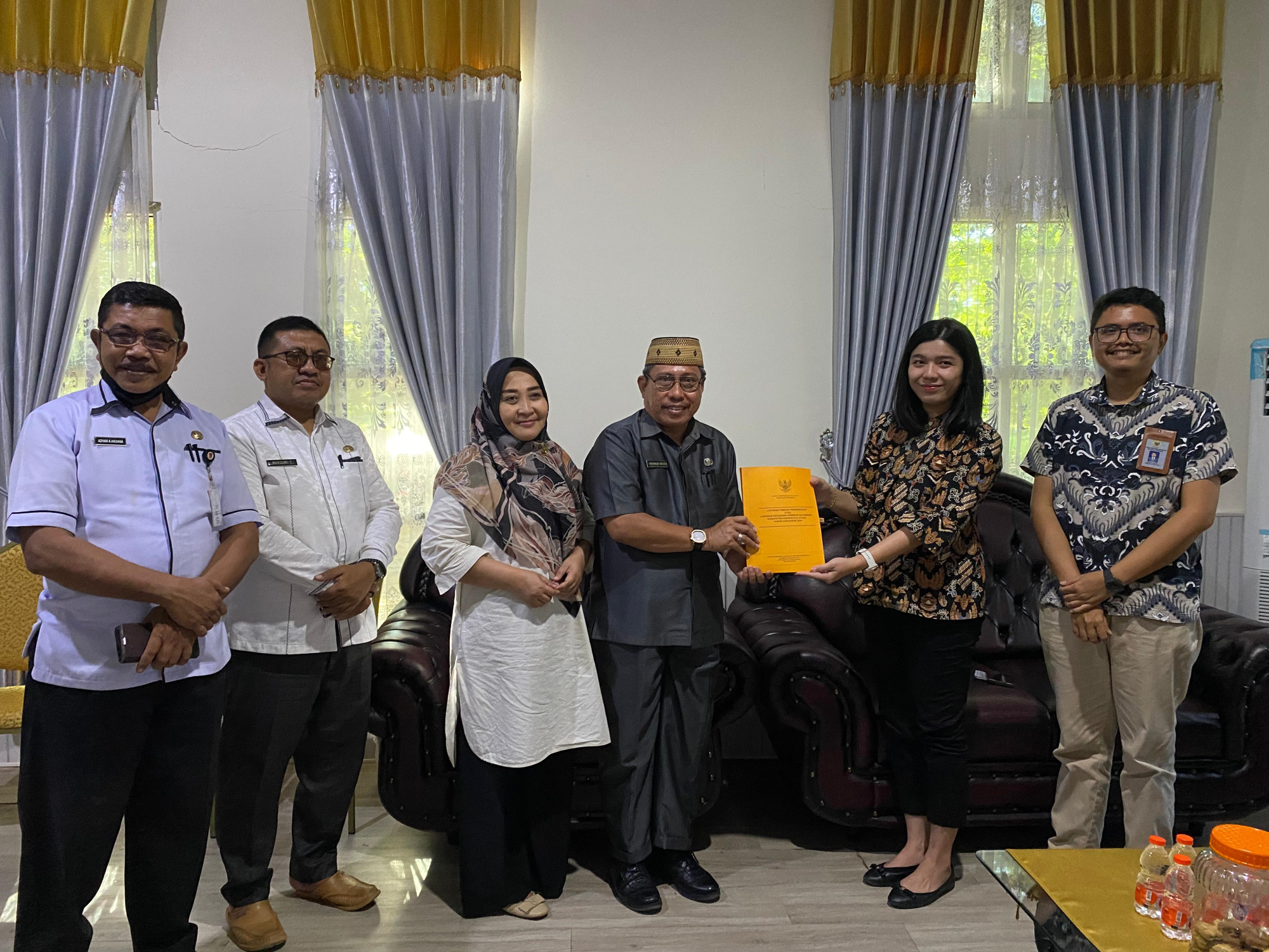 Exit  Meeting Tim BPK RI Perwakilan Provinsi Gorontalo Sekda “Hasil Pemeriksaan segera  ditindaklanjuti”.