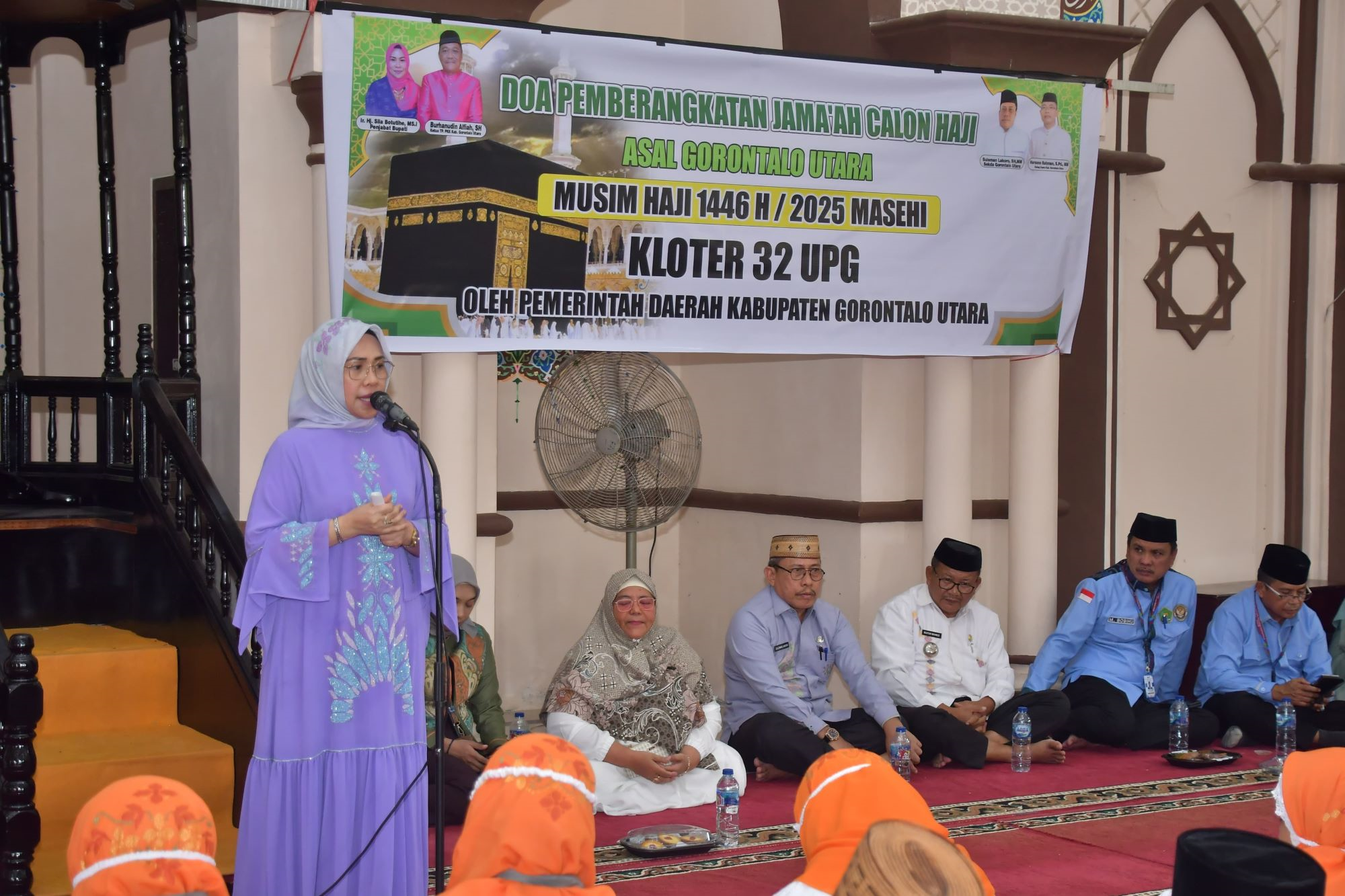 Pemkab Gorontalo Utara Gelar Pelepasan 35 Jama’ah  Calon Haji Tahun 1446H/2025 M  