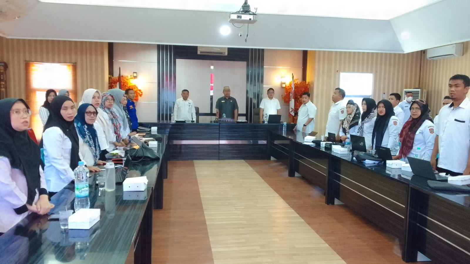 Sekda Gorontalo Utara Membuka Kegiatan Monitoring dan Sosialisasi E-MONEP NG  