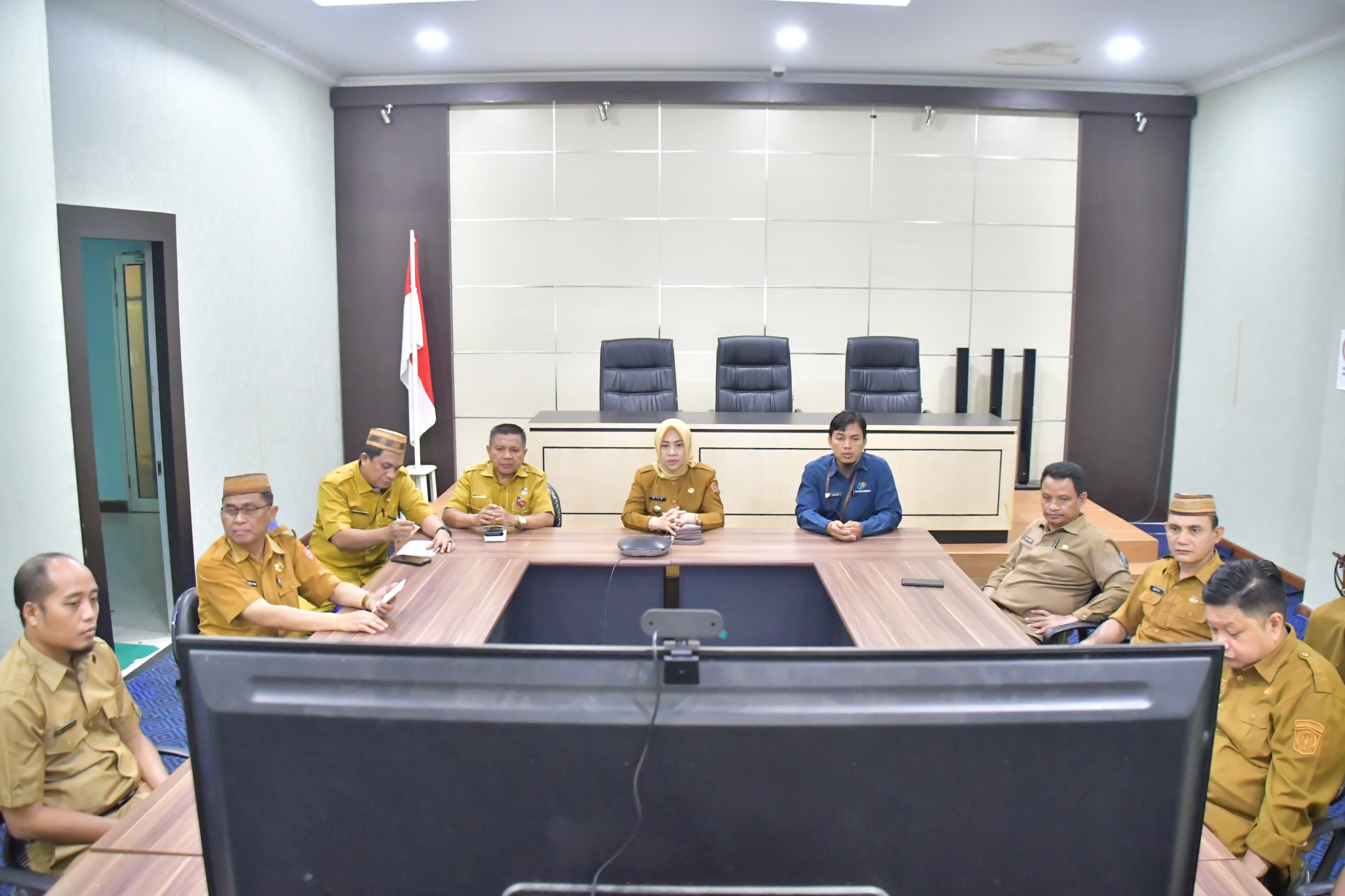 Pemerintah Daerah Kabupaten Gorontalo Utara Ikut Rakor Pengendalian Inflasi Daerah
