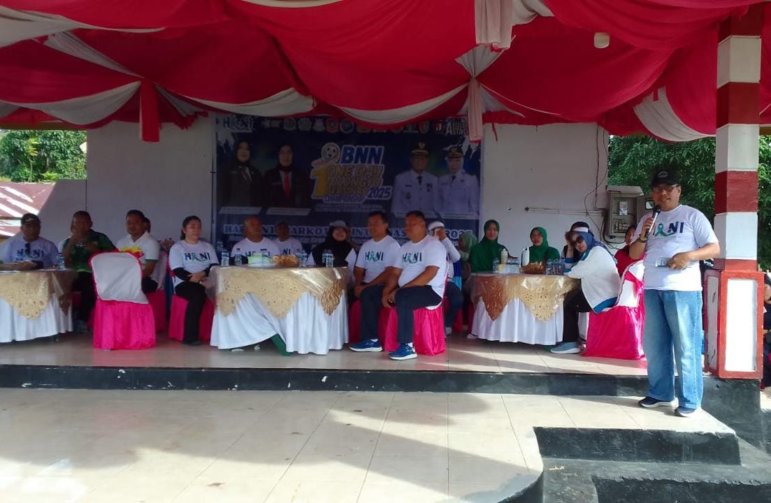 Sekda Menghadiri Opening Ceremony BNN One Day Tolongio Championship 2025