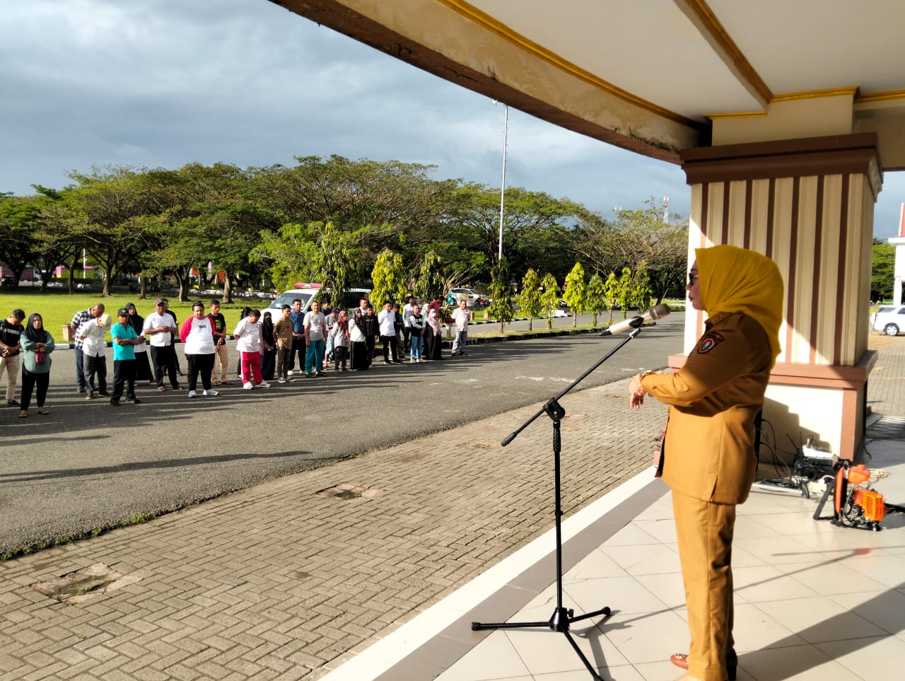Wakil Bupati : Tenaga Outsourcing Harus Menjadi Contoh Dalam Disiplin dan Produktivitas