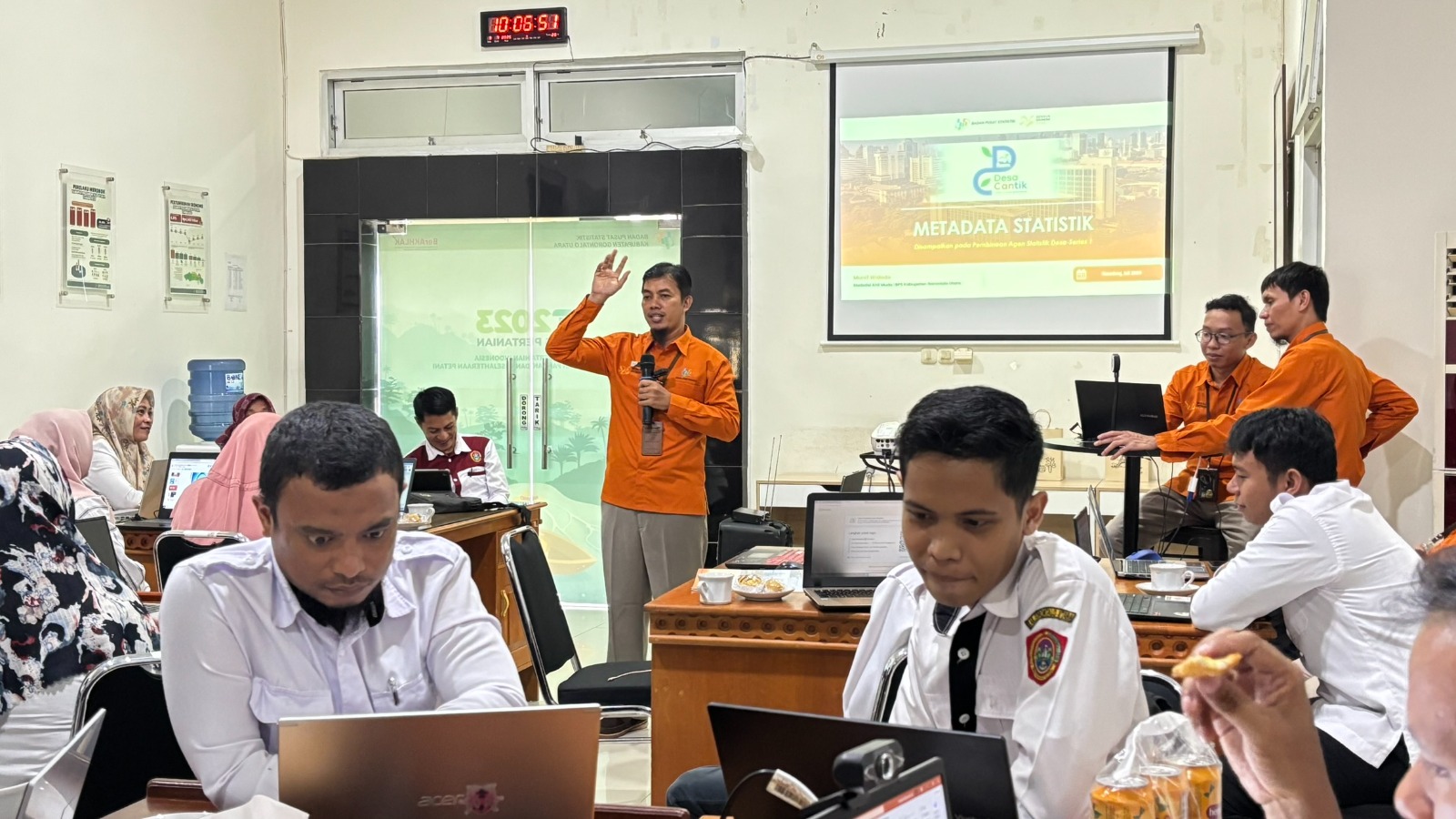 Program Percepatan Pembangunan Statistik Desa (PERSADA) Di Awali dari Desa Se – Kecamatan Kwandang