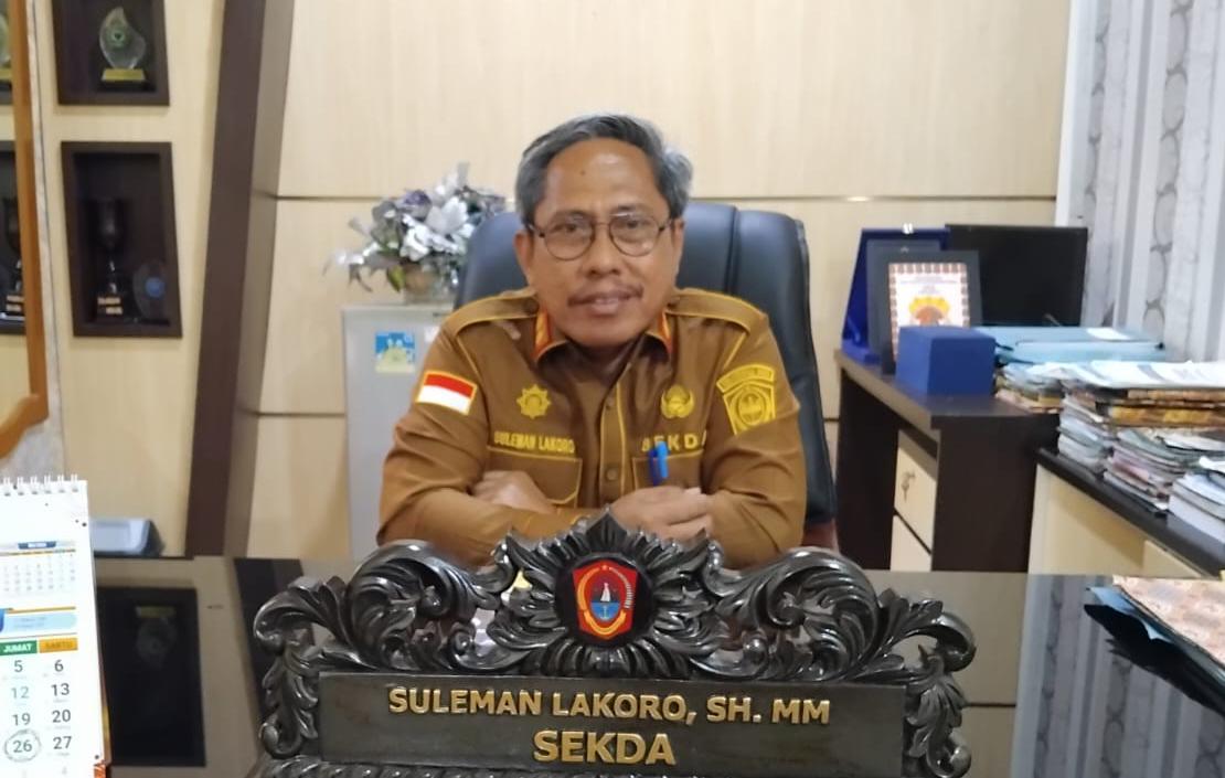 Sekda Gorontalo Utara :  Tidak Ada Surat Edaran Bupati Untuk Pemasangan Rumbai-Rumbai Warna Tertentu  Untuk Penataan Lingkungan