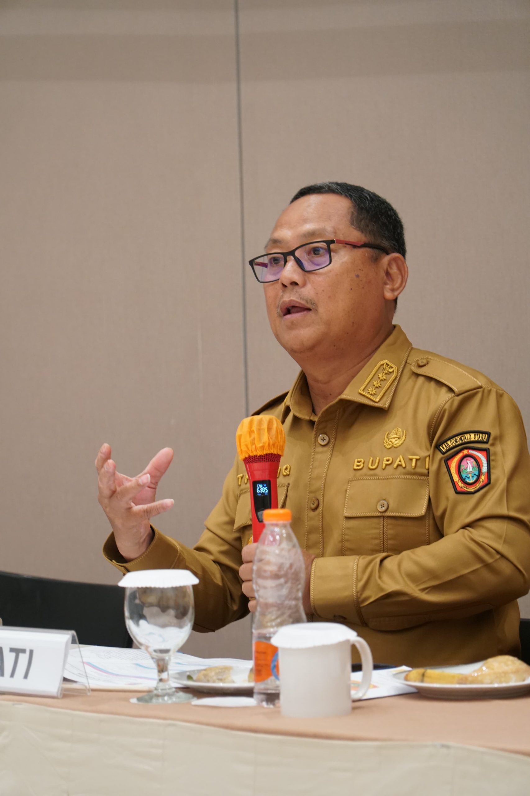 Bupati Thariq Modanggu Membuka Pelatihan Tenaga Kesehatan Terpadu Untuk Mengatasi Gangguan Jiwa