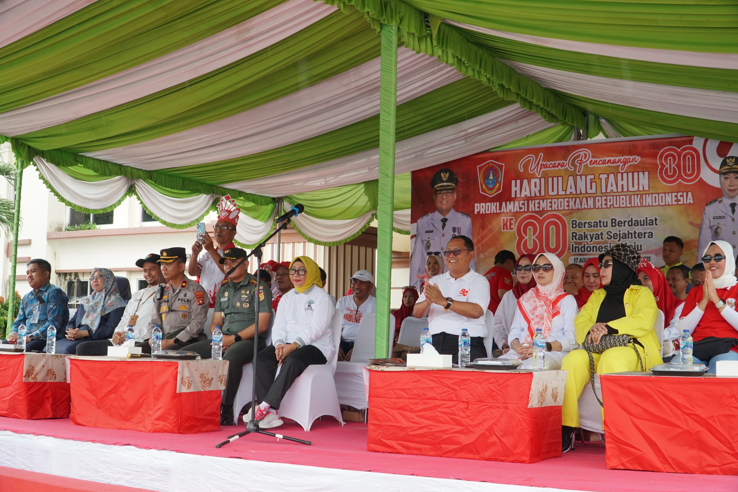 Pemkab Gorontalo Utara Gelar Pencanangan Rangkaian Kegiatan Sambut Hari Kemerdekaan Republik Indonesia ke-80