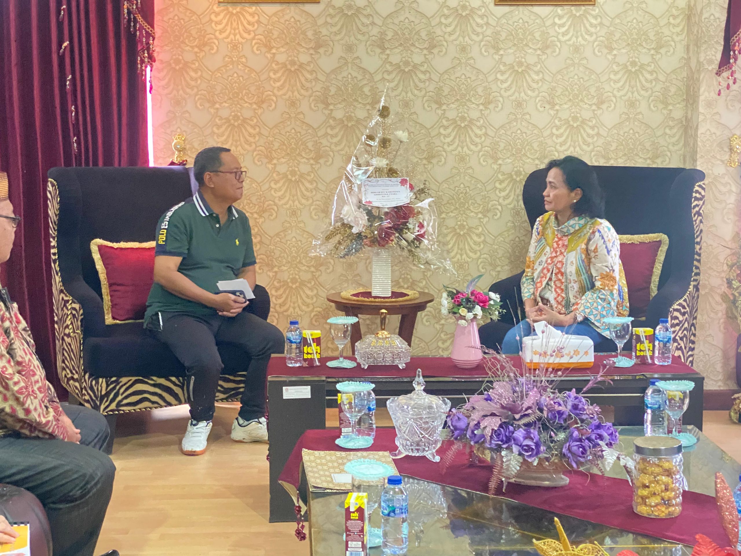 Bupati Thariq Modanggu Terima Kunjungan Direktur Jenderal Pembangunan Kawasan Transmigrasi (PKT) Kementerian Transmigrasi RI