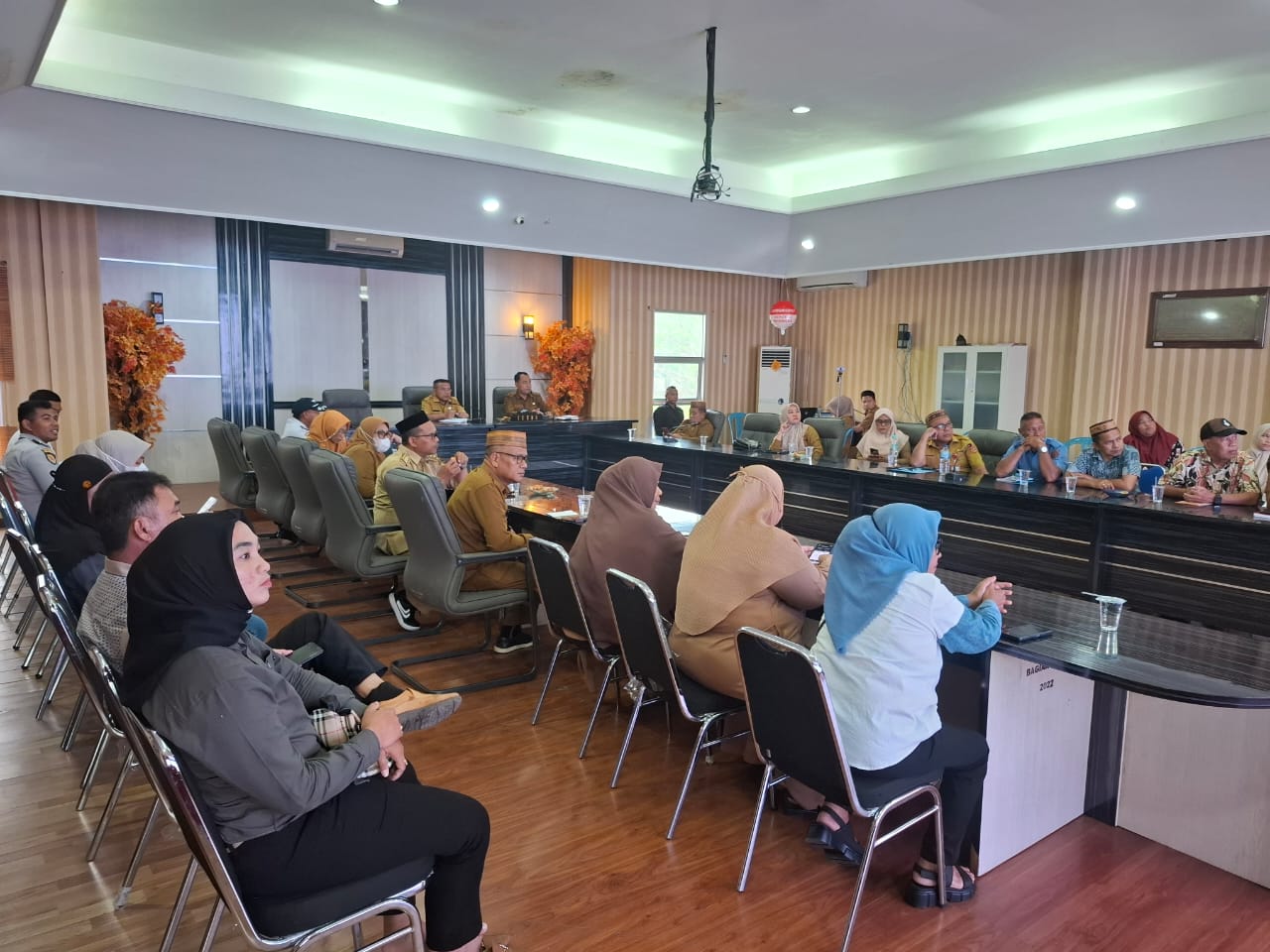 Rapat Persiapan Temu KOPDES Merah Putih Tunaikan Program ke 07 Agenda 100 Hari Kerja Bupati Thariq Modanggu dan Wakil Bupati Nurjanah Hasan Yusuf