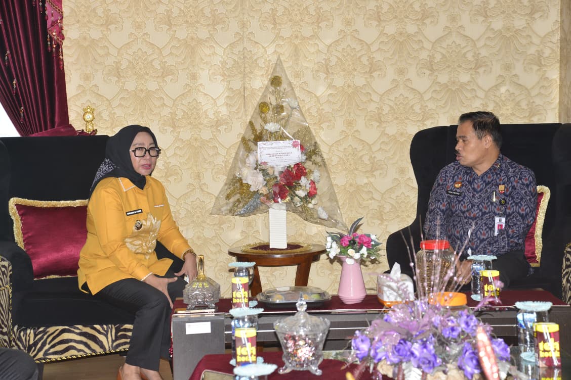 Wabup Gorontalo Utara, Nurjanah Hasan Yusuf, Terima Audiensi Kepala Kementerian Hukum Provinsi Gorontalo