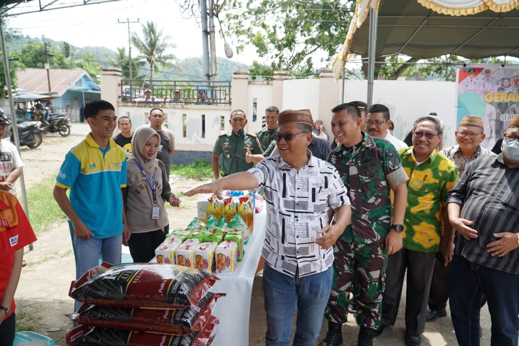 Pemkab Gorontalo Utara Gelar Gerakan Pangan Murah (GPM) Serentak  di 11 Kecamatan se-Kabupaten Gorontalo Utara