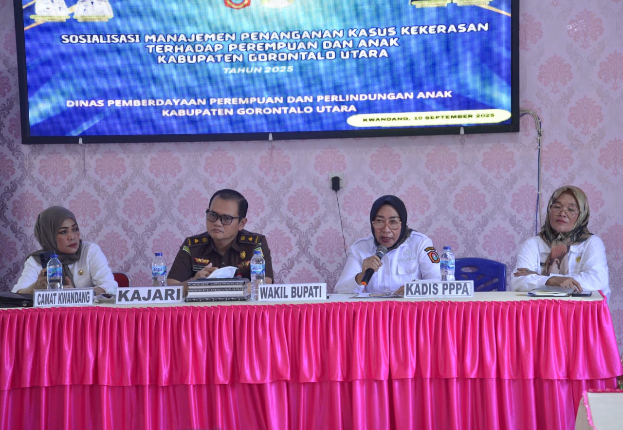 Wabup Nurjanah Hasan Yusuf Membuka Sosialisasi Manajemen Penanganan Kekerasan terhadap Perempuan dan Anak