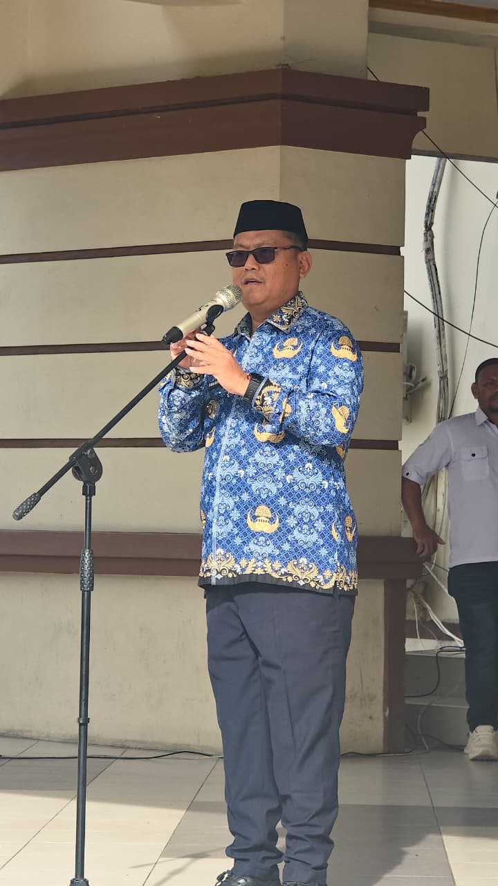 Bupati Thariq Modanggu Sebagai Pembina  Apel Korpri 17 September 2025