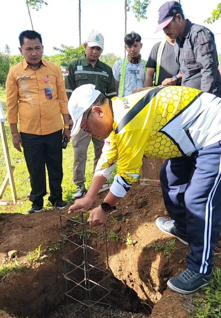 Pertama di Provinsi Gorontalo Lima Pilar Batas Desa Kabupaten Gorontalo Utara Ditetapkan