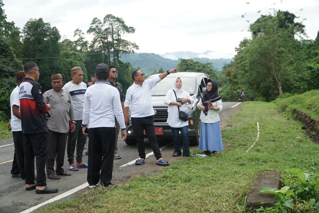 Bupati Thariq Tinjau Usulan Pembangunan Markas G2-10 di Biau