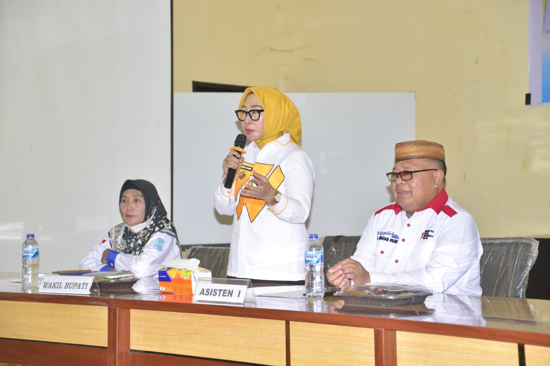 Wabup Nurjanah Hasan Yusuf Pimpin Evaluasi Stunting 2025: Gorontalo Utara Perkuat Komitmen Penurunan Angka Stunting