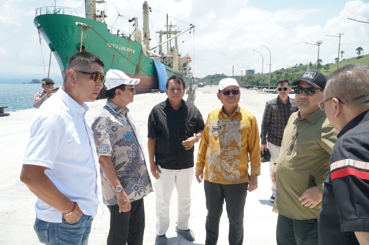 Pelabuhan Anggrek Siap Mendunia: Kunjungan Bupati Thariq Modanggu dan Anggota DPD RI Fadel Muhammad Tarik Minat Investor