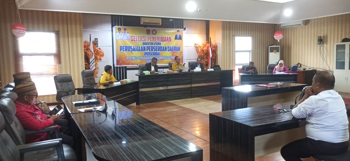 Transparansi dan Profesionalisme : Bupati Thariq Modanggu Membuka Seleksi Dirut PT. Tinelo Lipu 2025