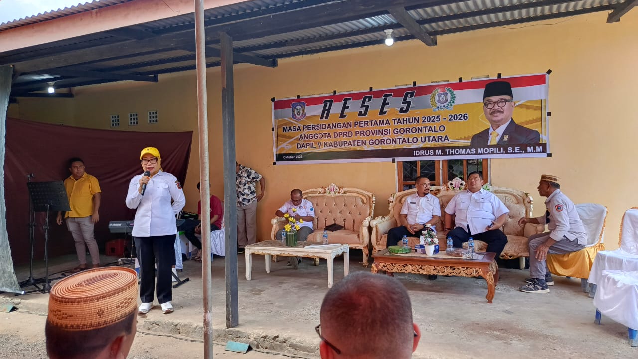 Wabup Nurjanah Hasan Yusuf Hadiri Reses DPRD Provinsi Gorontalo, Dampingi Serap Aspirasi Masyarakat