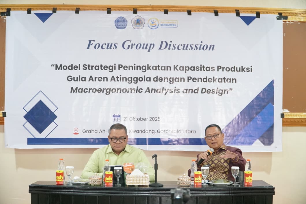 Masa Depan Gula Aren Atinggola : Bupati Thariq Buka Diskusi Strategi Peningkatan Kapasitas