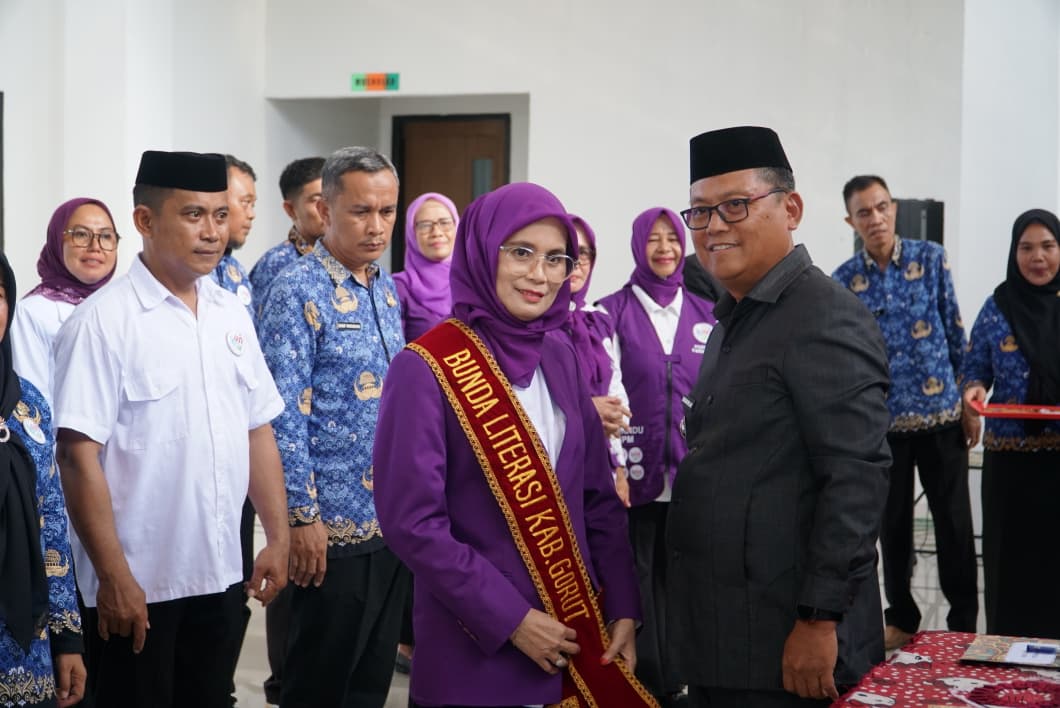 Bupati Thariq Kukuhkan Bunda Literasi, Gerakan Semangat Membaca di Gorut