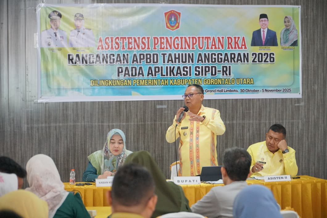 Bupati Thariq Modanggu Buka Asistensi Penginputan RKA APBD 2026 di  Aplikasi – SIPD-RI
