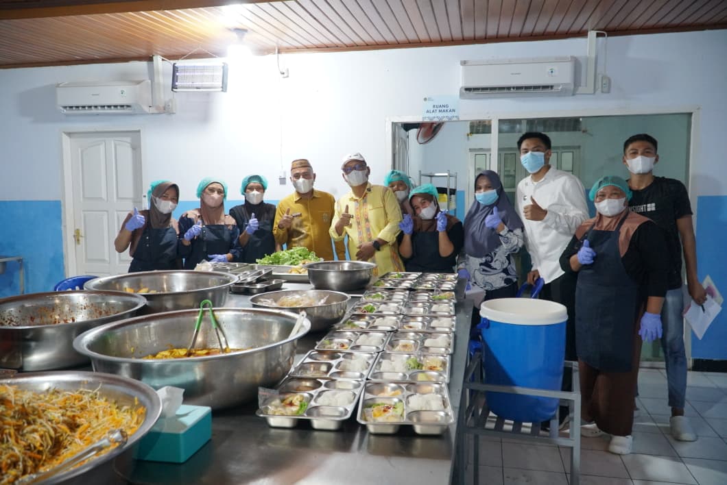 Bupati Thariq Modanggu Tinjau Dapur MBG, Pantau Langsung Operasional Dapur