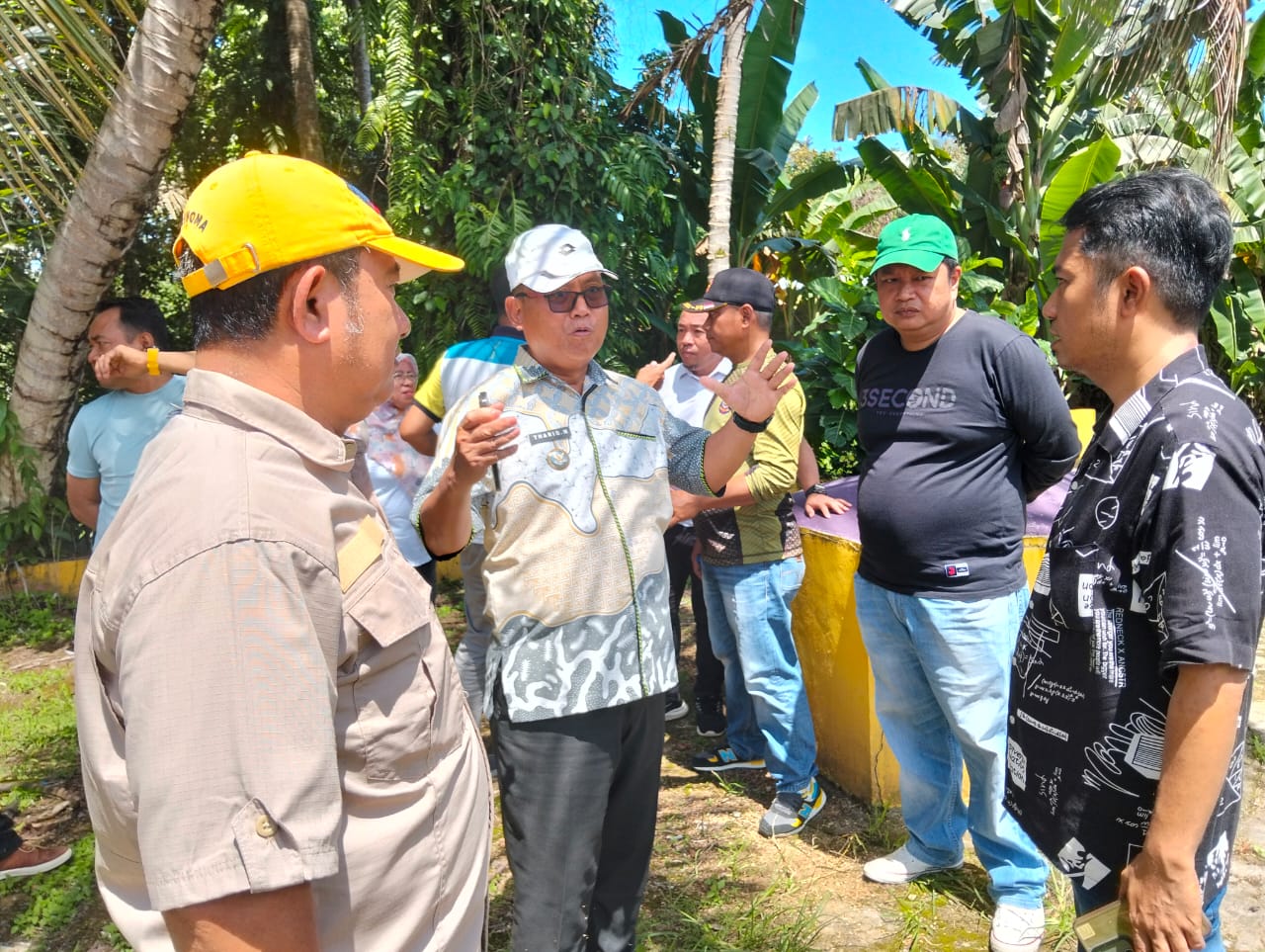 Bupati Thariq Modanggu Tinjau Rencana Pembangunan Tugu, Rest Area, dan Pos Pemeriksaan Hewan di Perbatasan Gorut-Bolmut