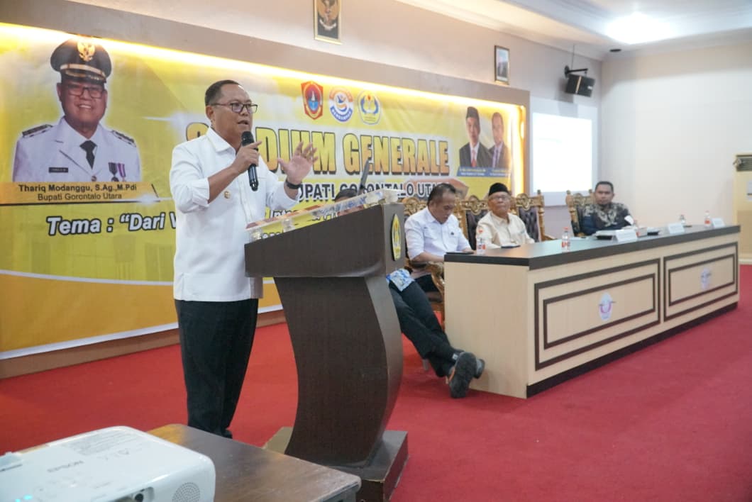 Bupati Thariq Modanggu Berikan Kuliah Umum di Universitas Gorontalo : Bukan Sekedar Mimpi Tapi aksi Nyata