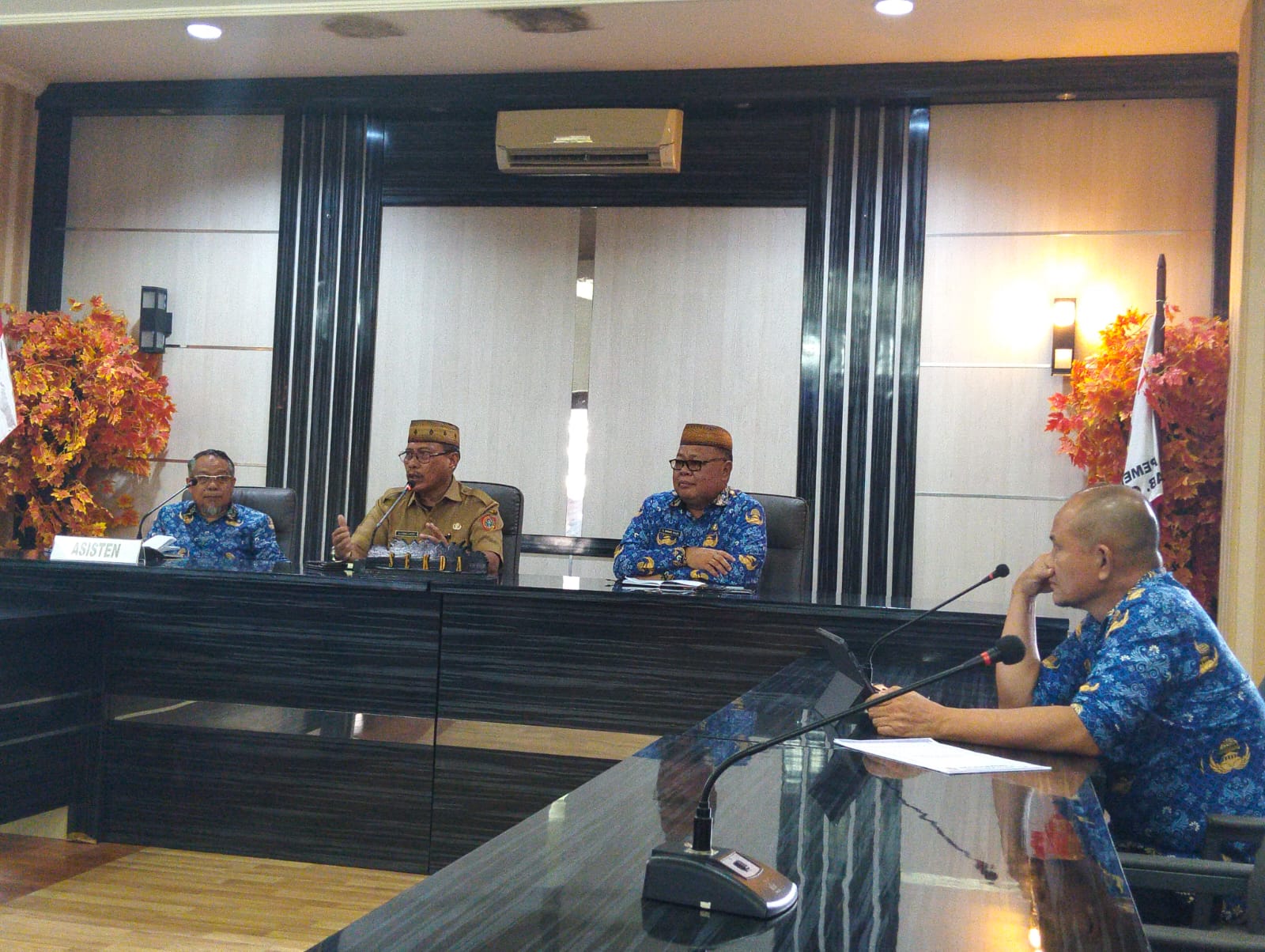 Festival Kota Jin dan Pekan Raya Utara Sulawesi, Sekda Suleman Pimpin Rapat Tindak Lanjut