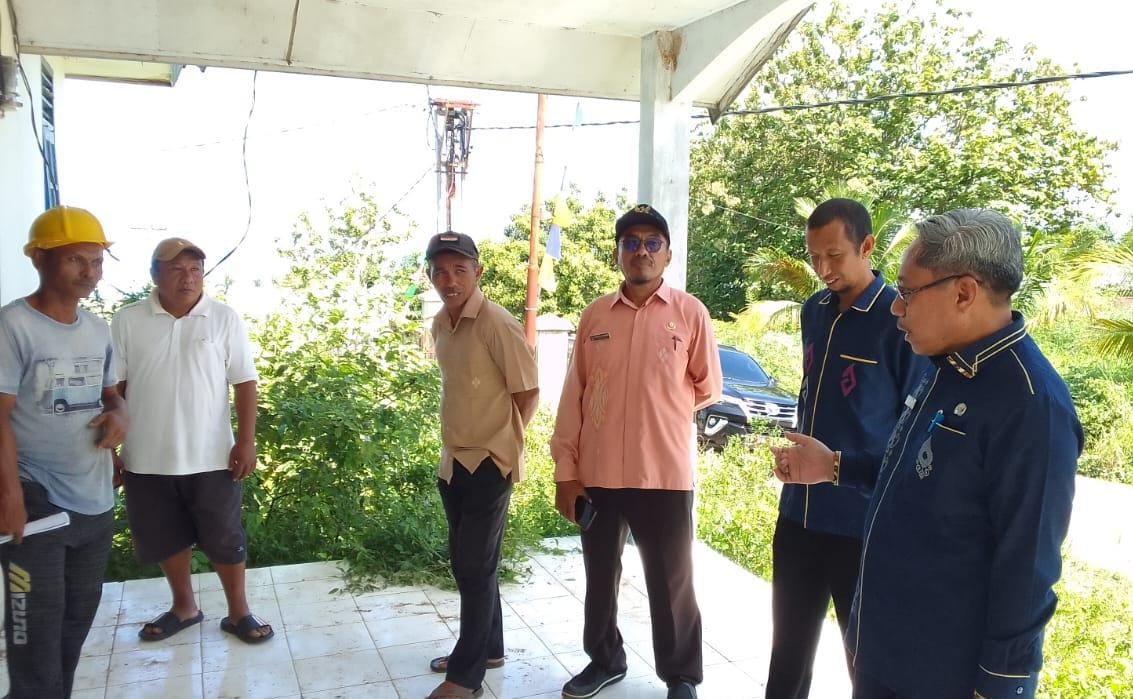 Sekda Gorontalo Utara Tinjau Aset Pemkab, Rencana Jadi Tempat SPPG  Di Desa Mutiara Laut