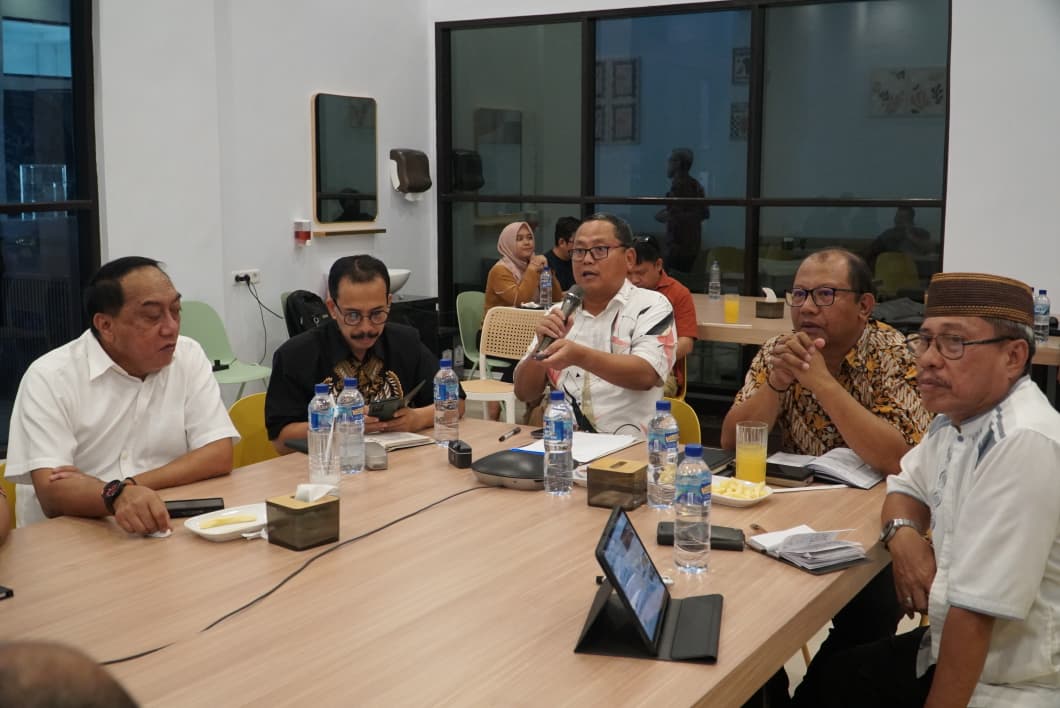 Bupati Gorontalo Utara,  Sekprov  Gorontalo, Sekda Kabupaten Dan Pimpinan OPD Provinsi Serta Kabupaten Rapat Koordinasi Persiapan Ground Breaking