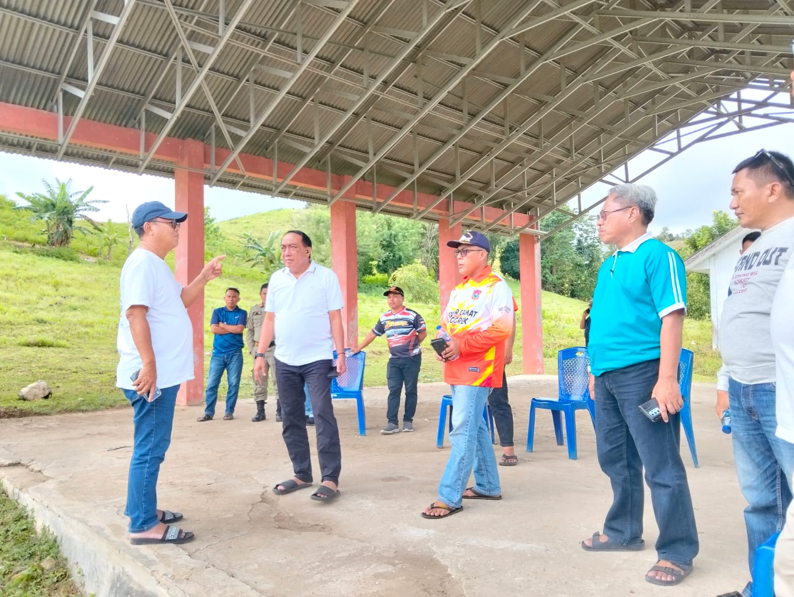 Bupati Thariq Modanggu Tinjau Lokasi Persiapan Ground Breaking Hilirisasi Industri Ayam Terintegrasi